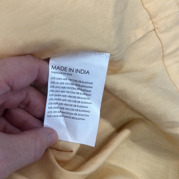 Club Monaco Yellow Midi Dress - Picture 4 of 5